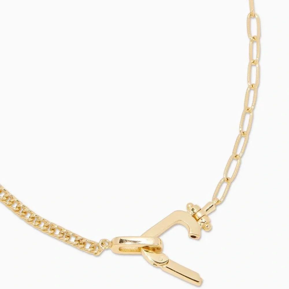 NWT Gorjana Dylan Link Necklace - Picture 3 of 6